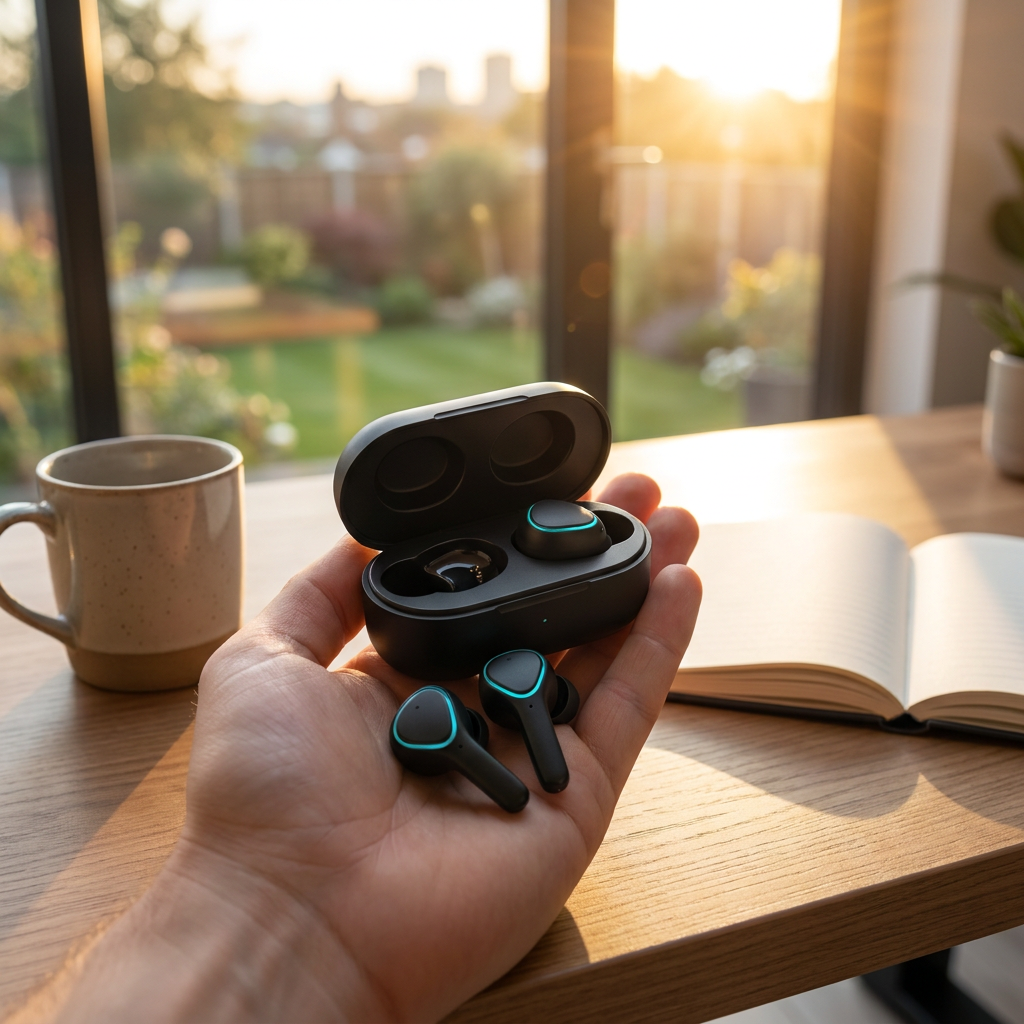Phyzix Pulse Pro Wireless Earbuds lifestyle