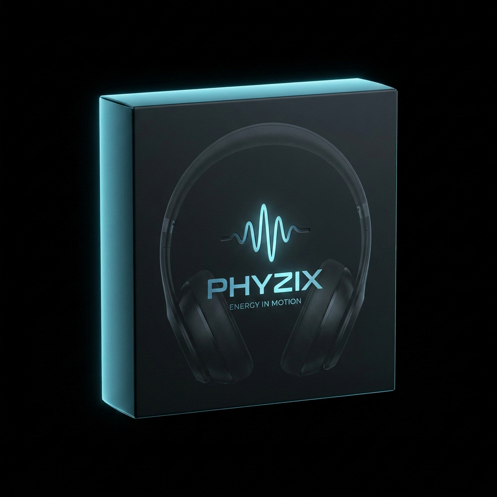 Phyzix Resonate Wireless Headphones packaging