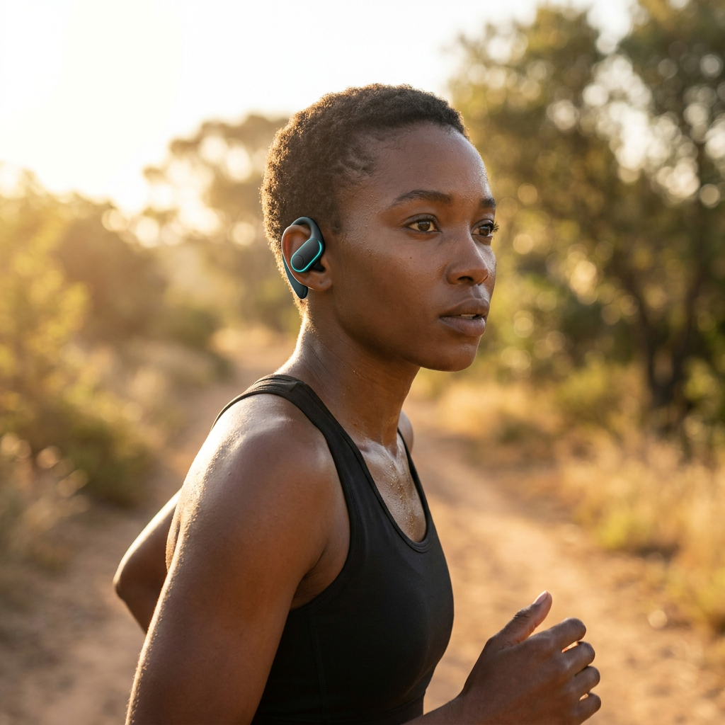 Phyzix Drift Open-Ear Sport Earbuds lifestyle