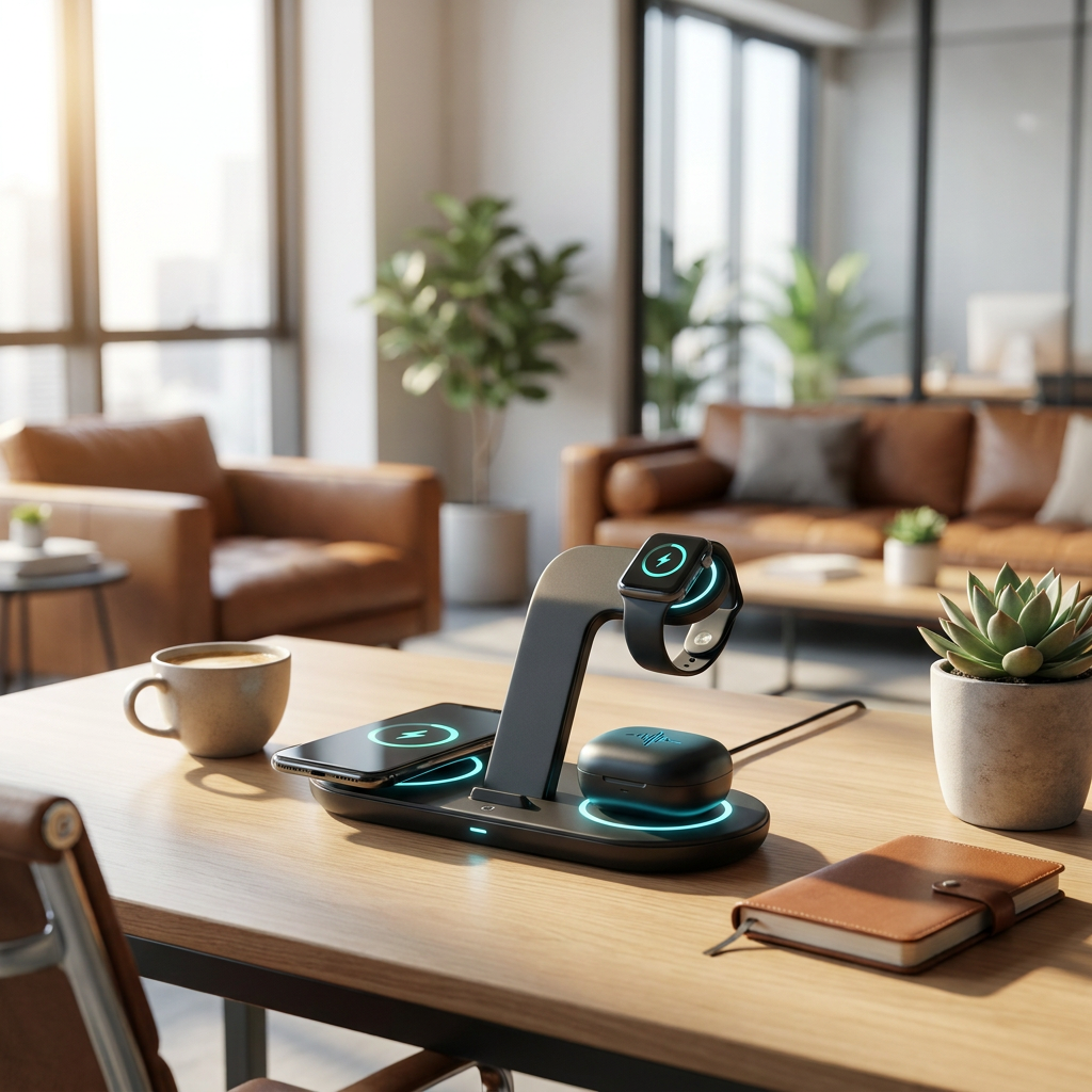 Phyzix Tower 3-in-1 Charging Station lifestyle
