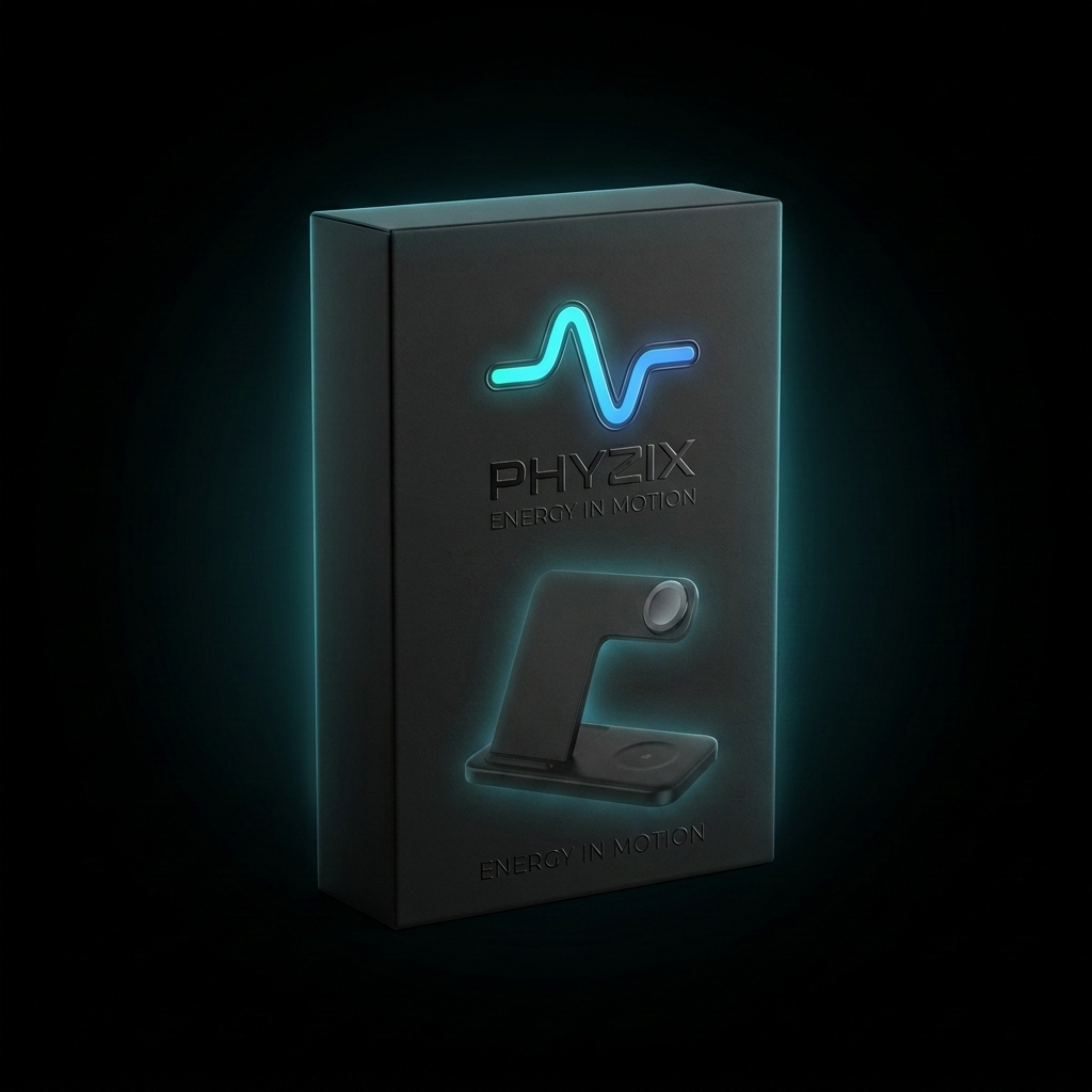 Phyzix Tower 3-in-1 Charging Station packaging