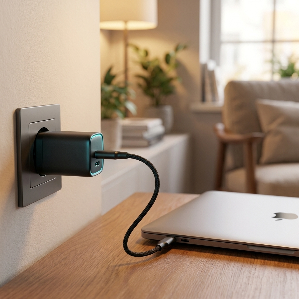Phyzix Bolt GaN USB-C Wall Charger lifestyle