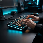Phyzix Mech Mechanical RGB Keyboard lifestyle