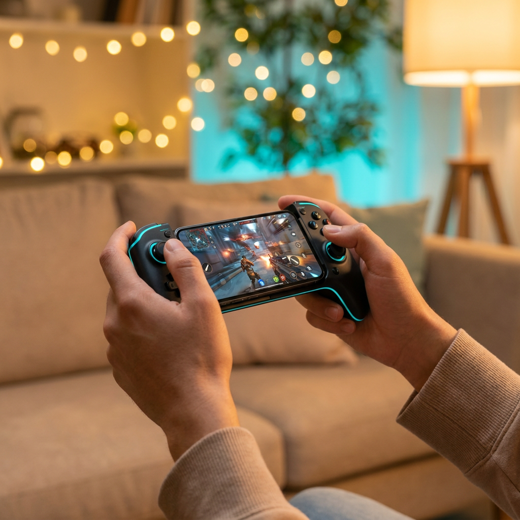 Phyzix Grip Mobile Game Controller lifestyle