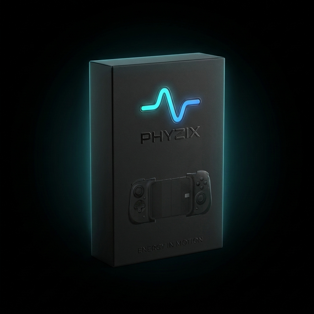 Phyzix Grip Mobile Game Controller packaging