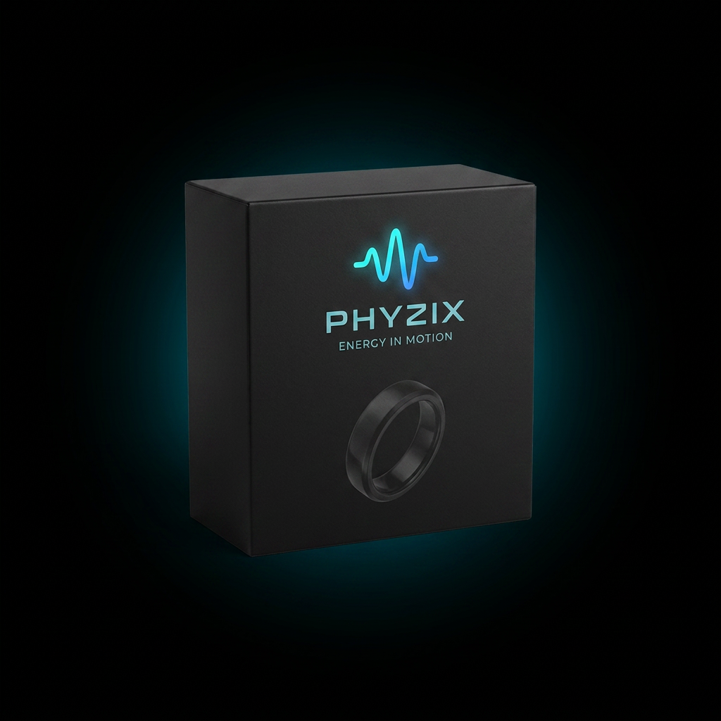 Phyzix Ring Smart Ring packaging