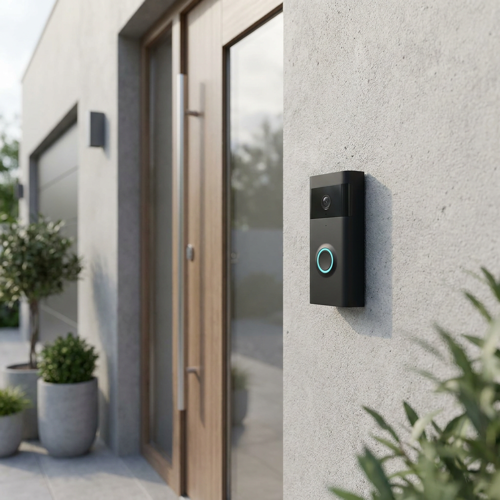 Phyzix View Video Doorbell installed