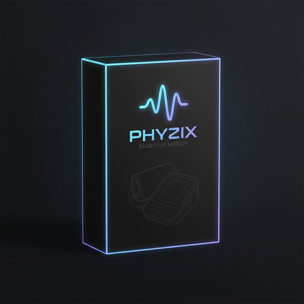 Phyzix Pulse BP Monitor packaging