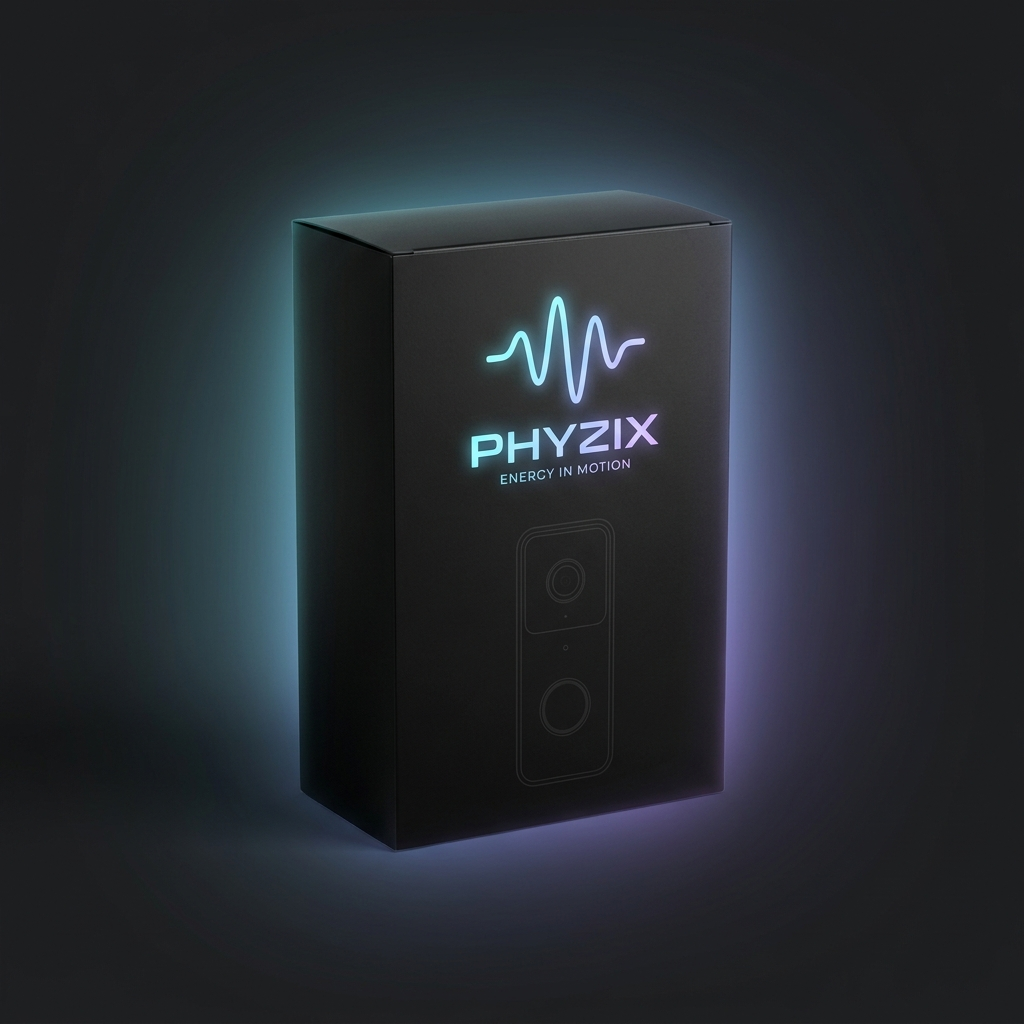 Phyzix View Video Doorbell packaging