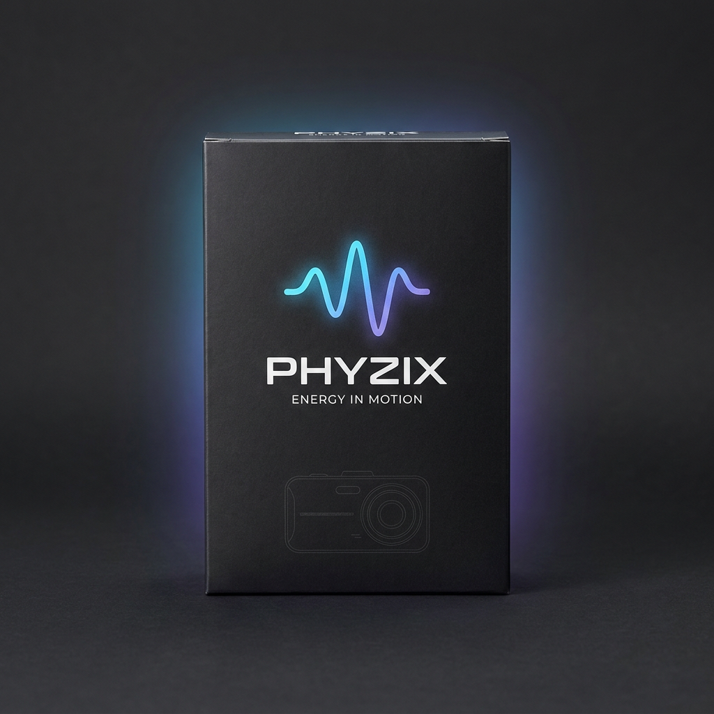 Phyzix Road Dash Cam packaging