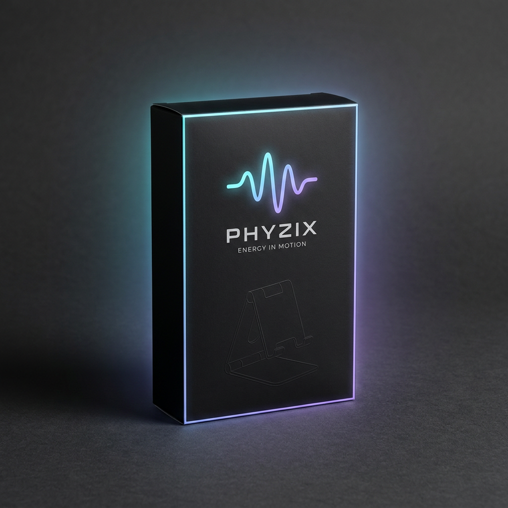 Phyzix Dock Phone Stand packaging